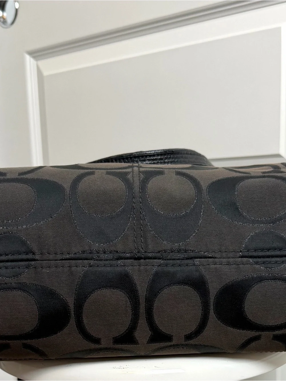 Coach shoulder tote